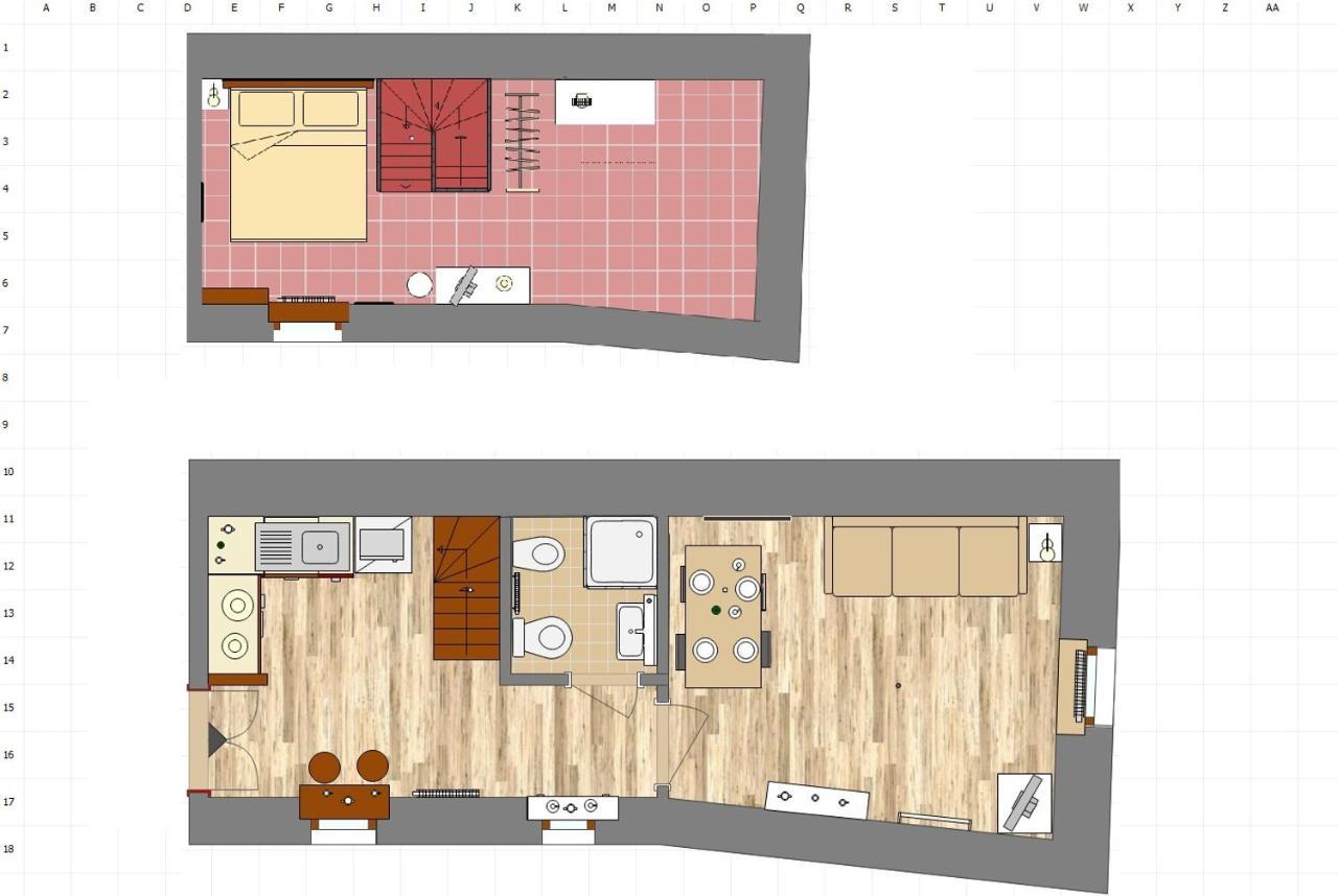 Red House Apartment Gubbio Exterior photo